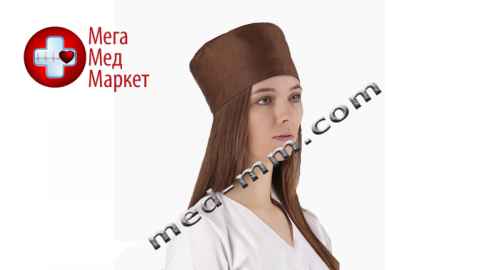 Купить Медицинская шапочка коричневая №9 цена, характеристики, отзывы